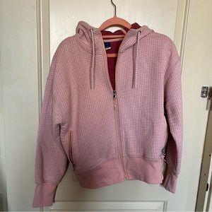 Pink zip up jacket